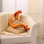 Мягкая игрушка «Змея. Кобра», 80 см, цвет оранжевый - Фото 5