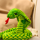 Мягкая игрушка «Кобра», 15 см, цвет зелёный - Фото 2