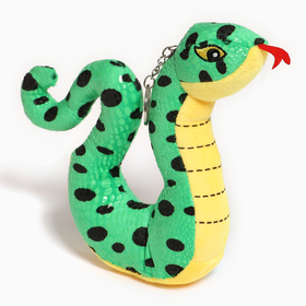 Мягкая игрушка "Змейка пятнистая", 16 см