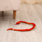 Мягкая игрушка «Змея», 80 см, цвет терракотовый - фото 4643653