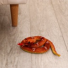 Мягкая игрушка «Змея», 80 см, цвет коричневый - Фото 4