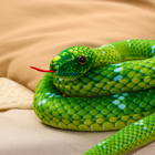 Мягкая игрушка «Змея», 140 см, цвет зелёный - Фото 2
