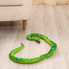Мягкая игрушка «Змея», 140 см, цвет зелёный - Фото 5