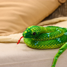 Мягкая игрушка «Змея», 80 см, цвет зелёный - фото 4643664
