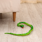 Мягкая игрушка «Змея», 80 см, цвет зелёный - фото 4643667