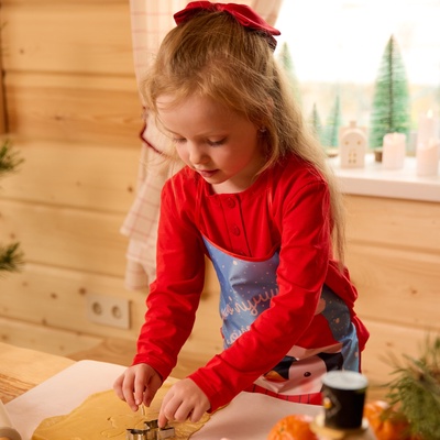 Фартук детский для творчества "Этель" "Happy penguin", 49 х 39 см, 100% п/э