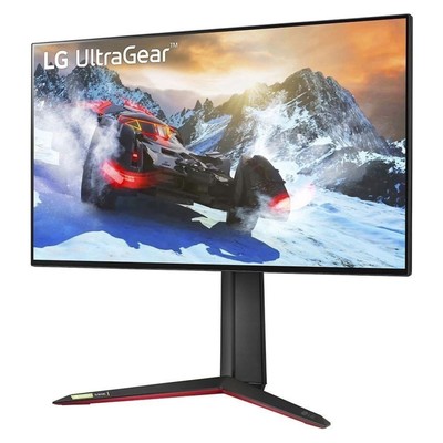 Монитор LG 27" UltraGear 27GP95RP-B, PS, 1 мс, 16:9, HDMI, матовый, 400 кд/м², 178°/178°, чёрный