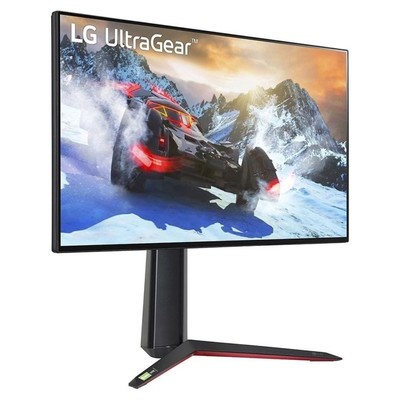 Монитор LG 27" UltraGear 27GP95RP-B, PS, 1 мс, 16:9, HDMI, матовый, 400 кд/м², 178°/178°, чёрный