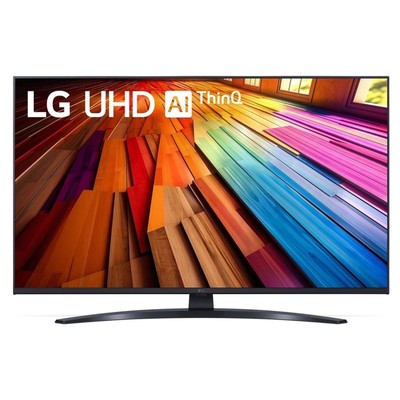 Телевизор LED LG 43" 43UT81006LA.ARUB черный 4K Ultra HD 60Hz DVB-T DVB-T2 DVB-C DVB-S2 USB   106694