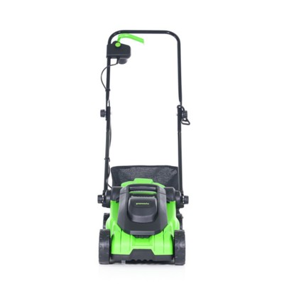 Газонокосилка электрическая Greenworks GD 1200LM32, 1200 Вт, 33 см, 30 л, 3500 об/мин