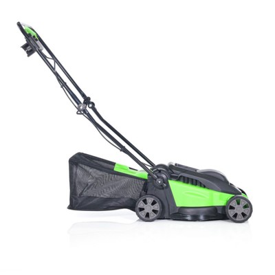 Газонокосилка электрическая Greenworks GD 1200LM32, 1200 Вт, 33 см, 30 л, 3500 об/мин