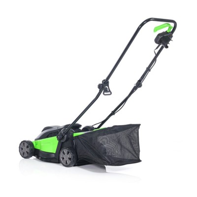Газонокосилка электрическая Greenworks GD 1200LM32, 1200 Вт, 33 см, 30 л, 3500 об/мин