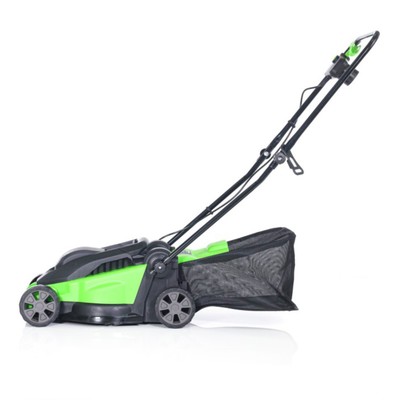 Газонокосилка электрическая Greenworks GD 1200LM32, 1200 Вт, 33 см, 30 л, 3500 об/мин