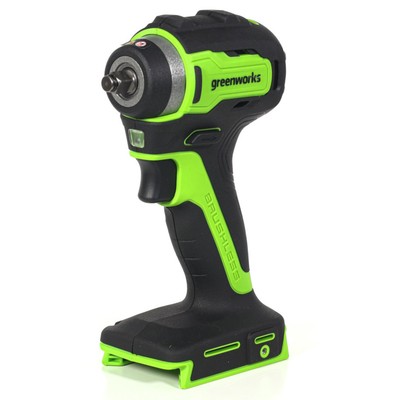 Гайковерт аккумуляторный Greenworks G24IW200, без АКБ/ЗУ, 24 В, 4000 уд/мин, 2800 об/мин