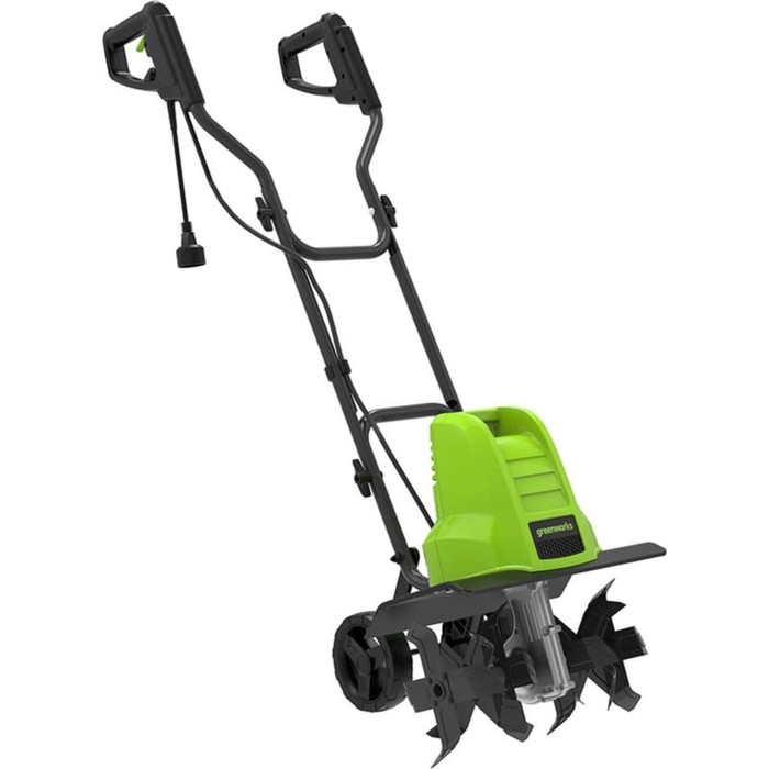 Культиватор электрический Greenworks GTL1520, 220 В, 1500 Вт, ширина 40 см, глубина 20 см - Фото 1