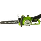 Пила цепная электрическая Greenworks GCS1840, 1800 Вт, шина 40 см, паз 1.3 мм, 56 зв - Фото 4
