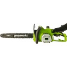 Пила цепная электрическая Greenworks GCS2046, 2 кВт, шина 45 см, паз 1.3 мм, 63 зв - Фото 4