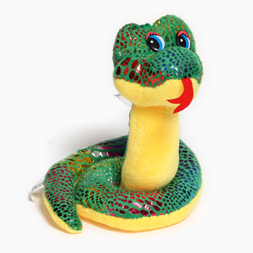 Мягкая игрушка «Змейка с язычком» на подвесе, 13 см