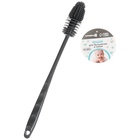 Ёршик для бутылочек и сосок Крошка Я, силиконовый, серый, 26 см - фото 31488236