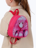 Рюкзак детский «Выбражулька», на молнии, размер 21×9×23 см, розовый - Фото 10