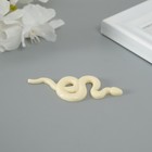 Молд силикон "Змея гладкая" 0,3х6х2,5 см - Фото 3