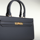 Сумка женская на молнии TEXTURA, средний размер, цвет серый - фото 25287046