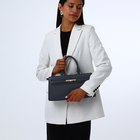 Сумка женская на молнии TEXTURA, средний размер, цвет серый - фото 25367560