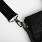 Сумка мужская деловая, TEXTURA, 2 наружных кармана, цвет чёрный - Фото 6