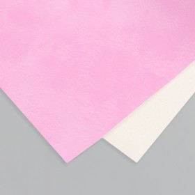 Лист для творчества иск.кожа "Масло. Матовый" фуксия лист 33х20 см толщина 0,74 мм