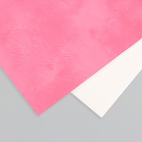 Лист для творчества иск.кожа "Масло. Матовый" розовый лист 33х20 см толщина 0,74 мм