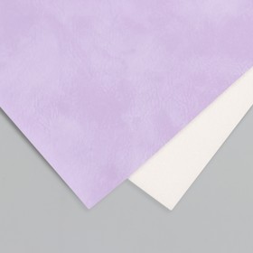 Лист для творчества иск.кожа "Масло. Матовый" фиолетовый лист 33х20 см толщина 0,74 мм