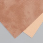 Лист для творчества иск.кожа "Масло. Матовый" коричневый лист 33х20 см толщина 0,74 мм - фото 321799926
