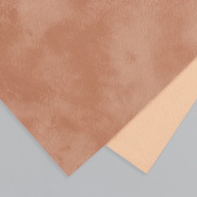 Лист для творчества иск.кожа "Масло. Матовый" коричневый лист 33х20 см толщина 0,74 мм