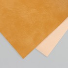 Лист для творчества иск.кожа "Масло. Матовый" горчица лист 33х20 см толщина 0,74 мм - фото 321799930