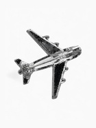 Брошь «Самолет», цвет белый в серебре - Фото 2