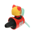 Ароматизатор в воздуховод, Котик пилот, 2 аромата, красный - Фото 3