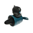 Ароматизатор в воздуховод, Котик пилот, 2 аромата, зеленый, пластик - Фото 3