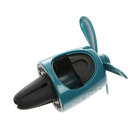 Ароматизатор в воздуховод, Котик пилот, 2 аромата, зеленый, пластик - Фото 4