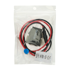 Зарядное устройство, 12-24 В, 2 USB, 4.2 А, вольтметр, черный - Фото 7