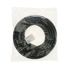 Уплотнитель двери в автомобиль, О-образный, 10×10 мм, самоклеящийся, 5 м, черный - Фото 6