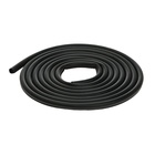 Уплотнитель двери в автомобиль, О-образный, 15×15 мм, самоклеящийся, 5 м, черный - Фото 1