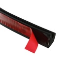Уплотнитель двери в автомобиль, Y-образный, самоклеящийся, 5 м, черный - Фото 3
