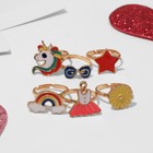 Кольца набор 36 шт. «Выбражулька» маленькая леди, форма МИКС, МИКС в золоте, безразмерное - Фото 2