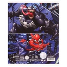 Тетрадь в клетку 48 л., картонная обложка, блок №2, белизна 75% (серые листы), «Человек-паук» - Фото 3