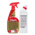 Набор: Жироудалитель Sanita GOLD, 500 мл + Белизна гель Sanfor, 500 г - фото 24717672