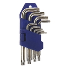 Набор ключей TORX ТУНДРА, T10 - T50, 9 шт. - Фото 1