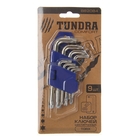 Набор ключей TORX ТУНДРА, T10 - T50, 9 шт. - Фото 4