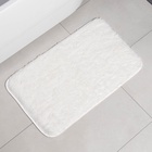 Коврик Доляна «Пушистик», 49×79 см, белый - Фото 6