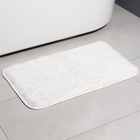 Коврик Доляна «Пушистик», 49×79 см, белый - Фото 7