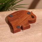 Головоломка-лабиринт «Слон», 13×10 см, дерево шишам - Фото 5